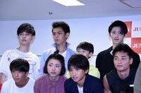「第31回ジュノン・スーパーボーイ・コンテスト BEST30お披露目イベント」の様子。