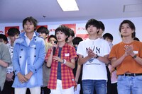 「第31回ジュノン・スーパーボーイ・コンテスト BEST30お披露目イベント」の様子。