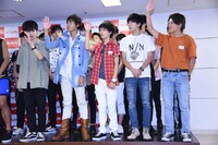 「第31回ジュノン・スーパーボーイ・コンテスト BEST30お披露目イベント」の様子。