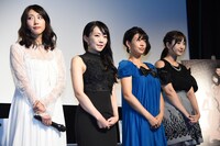 「私の奴隷になりなさい第2章 ご主人様と呼ばせてください」「私の奴隷になりなさい第3章 おまえ次第」完成披露舞台挨拶の様子。