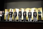 「泣き虫しょったんの奇跡」試写会イベントの様子。