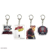 「アントマン＆ワスプ」アクリルキーホルダー（各518円）