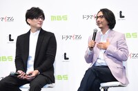 左から城田優、河原雅彦。