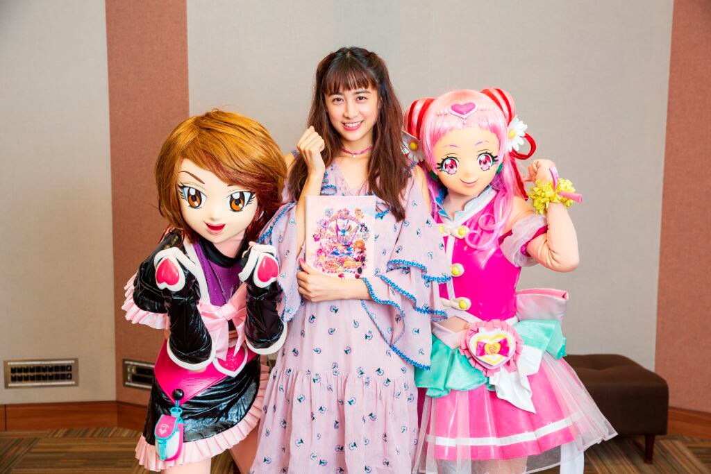 山本美月が映画「プリキュア」宣伝隊長に就任、アフレコにも挑戦
