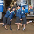 横澤夏子が制服姿でアナウンス、鉄道アテンダント役「えちてつ物語」場面写真公開