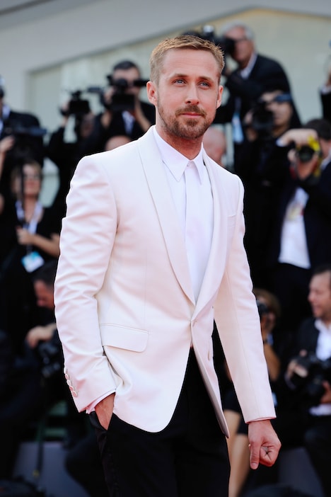 レッドカーペットに出席したライアン・ゴズリング。（写真提供：Abaca Press / Marechal Aurore / Abaca / Sipa USA / Newscom / ゼータ イメージ）