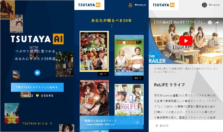 「TSUTAYA AI」