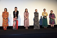 「SUNNY 強い気持ち・強い愛」初日舞台挨拶の様子。