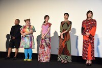 「SUNNY 強い気持ち・強い愛」初日舞台挨拶の様子。