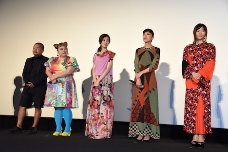 「SUNNY 強い気持ち・強い愛」初日舞台挨拶の様子。