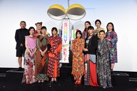 「SUNNY 強い気持ち・強い愛」初日舞台挨拶の様子。