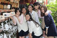 東京・金王八幡宮で行われたヒット祈願の様子。