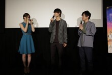 左から芹澤優、佐野勇斗、上西哲平。