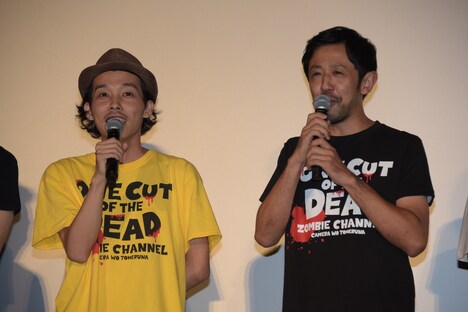 左から上田慎一郎、濱津隆之。