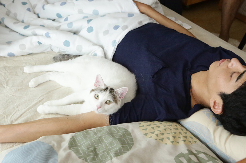 「寝ても覚めても」メイキング写真