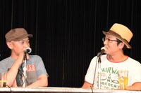 左から新井英樹、吉田恵輔。