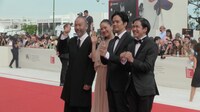 第75回ヴェネツィア国際映画祭にて、レッドカーペットの様子。