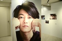 「半分、青い。」写真展の様子。