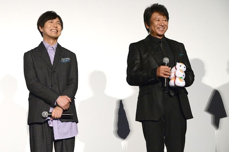 左から神谷浩史、井上和彦。