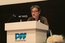 第40回ぴあフィルムフェスティバル（PFF）に出席した黒沢清。