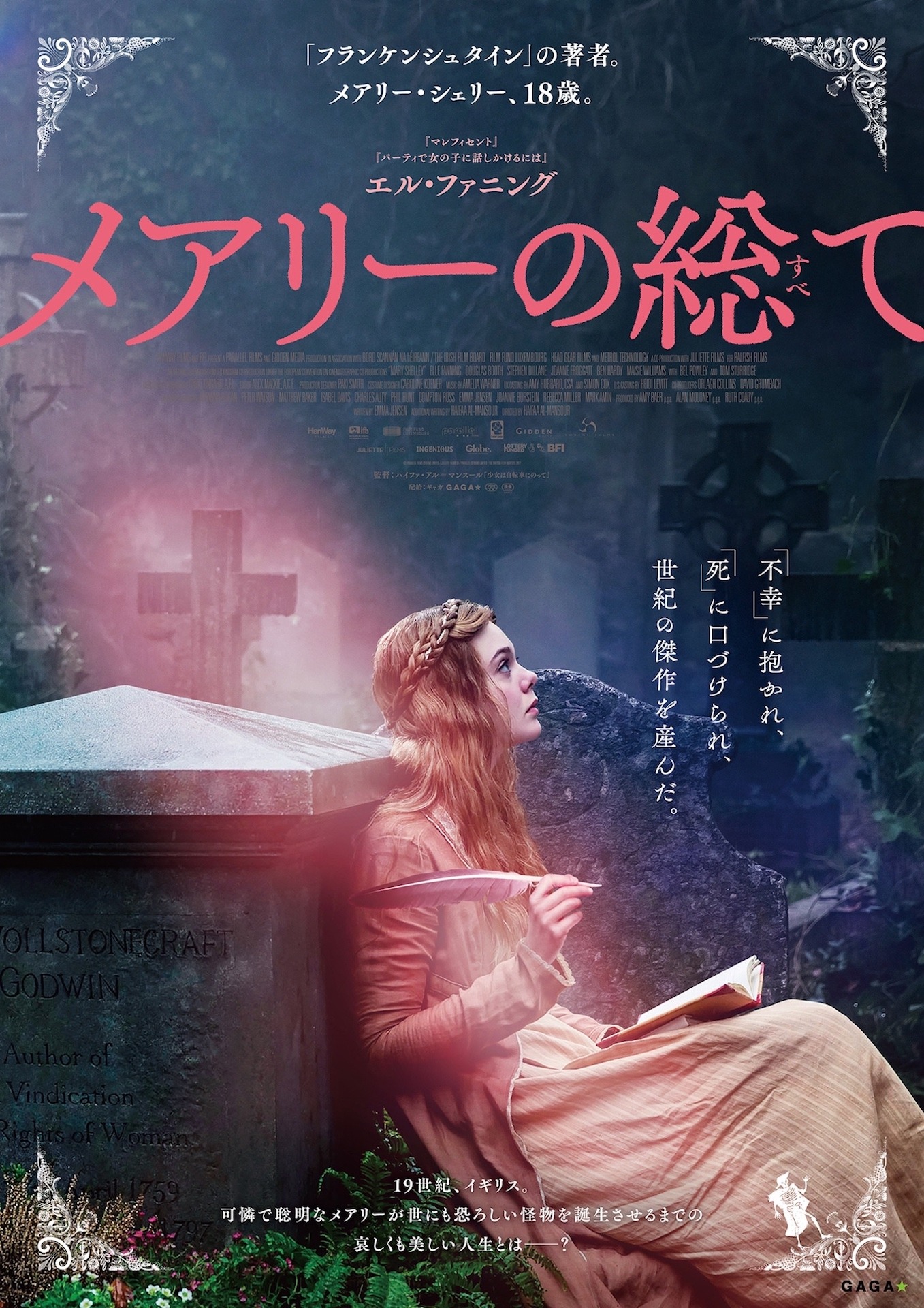 「メアリーの総て」ポスタービジュアル