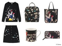 「SNOW WHITE（白雪姫）」コレクションの「Scatterd Blossom スキャッタードブロッサム」シリーズ。