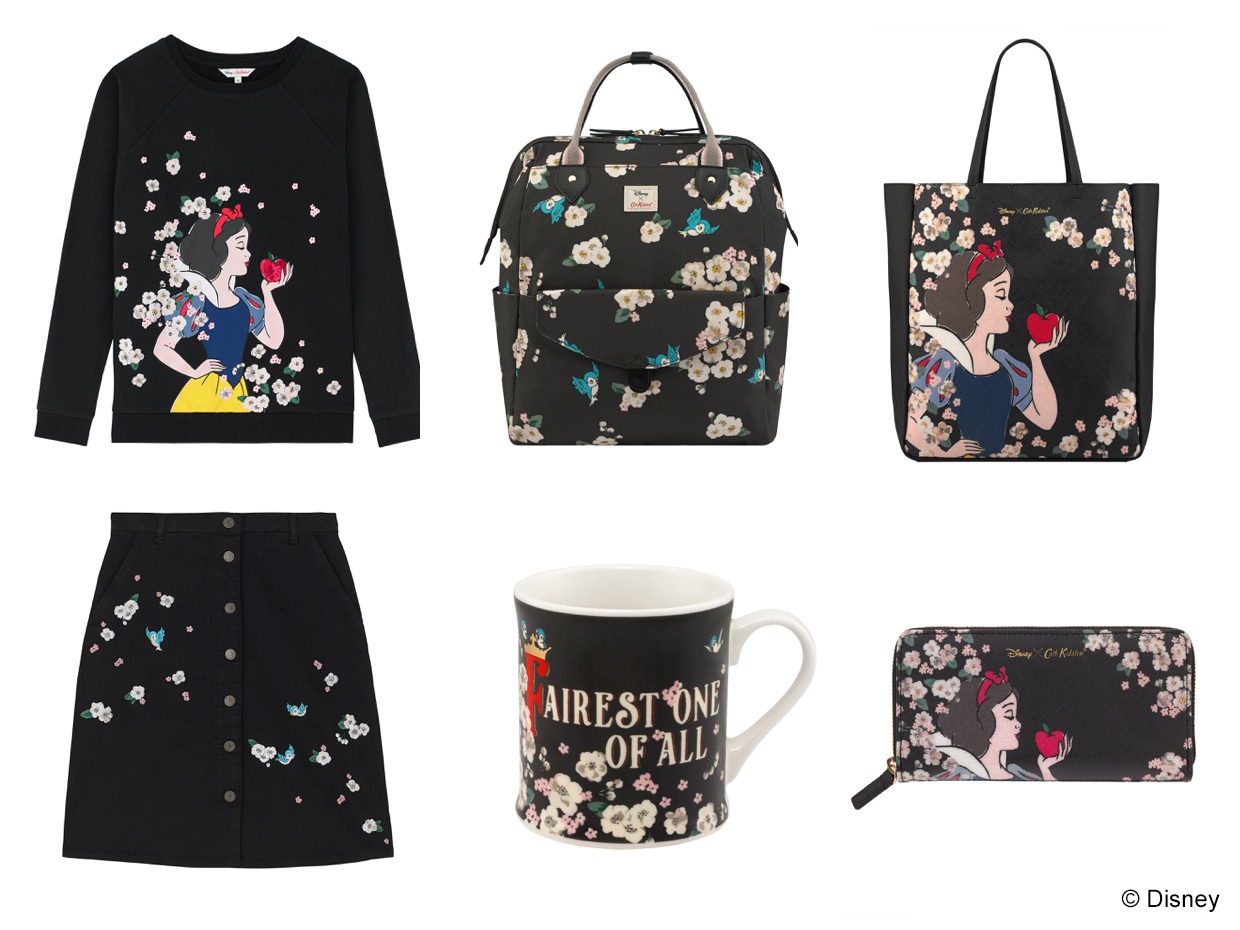 「SNOW WHITE（白雪姫）」コレクションの「Scatterd Blossom スキャッタードブロッサム」シリーズ。