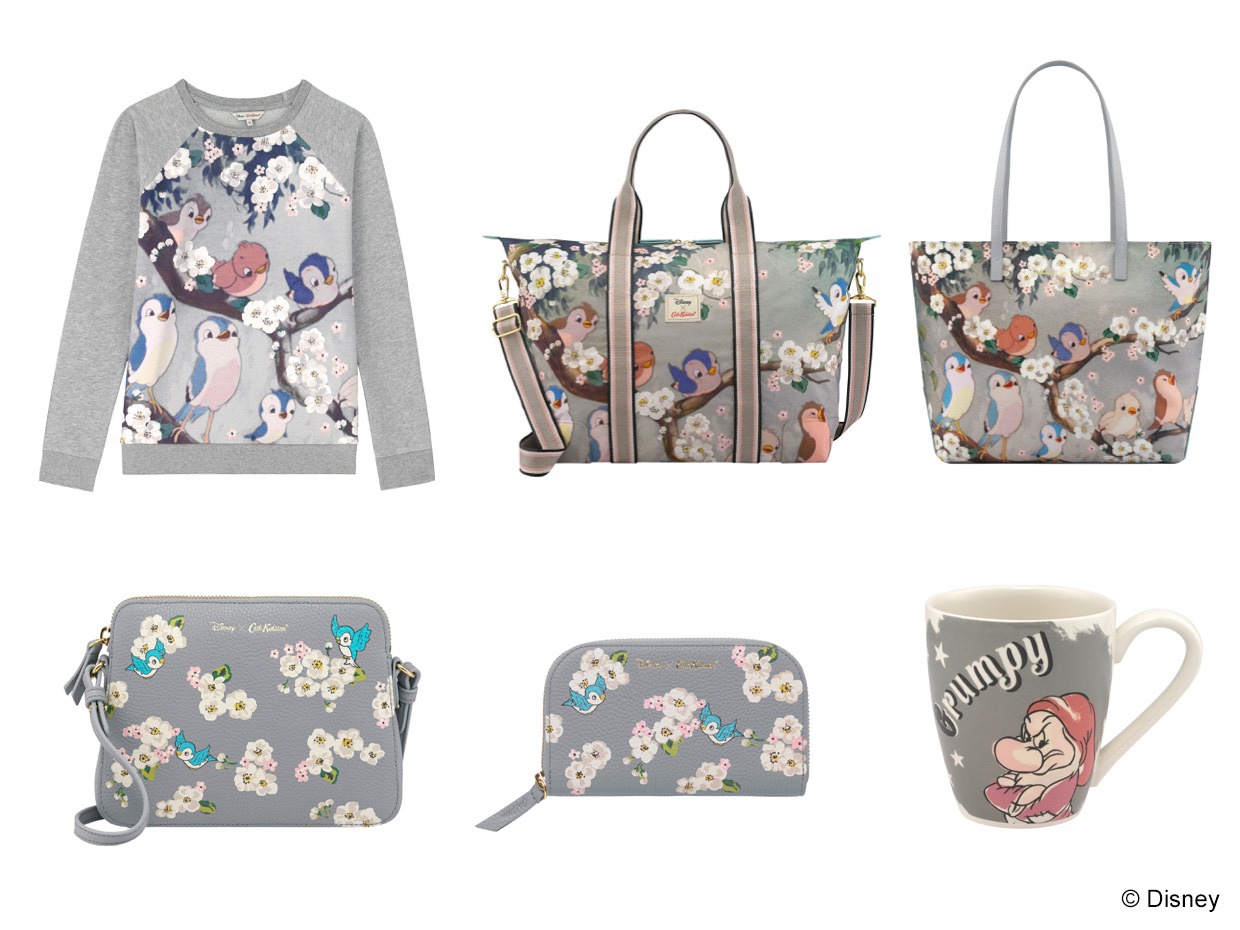 「SNOW WHITE（白雪姫）」コレクションの「Singing Birds シンギングバード」シリーズ。