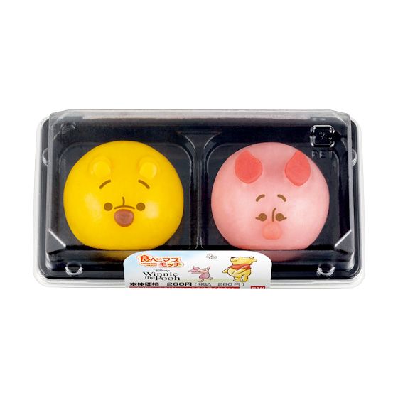 「食べマスモッチ くまのプーさん」（280円）