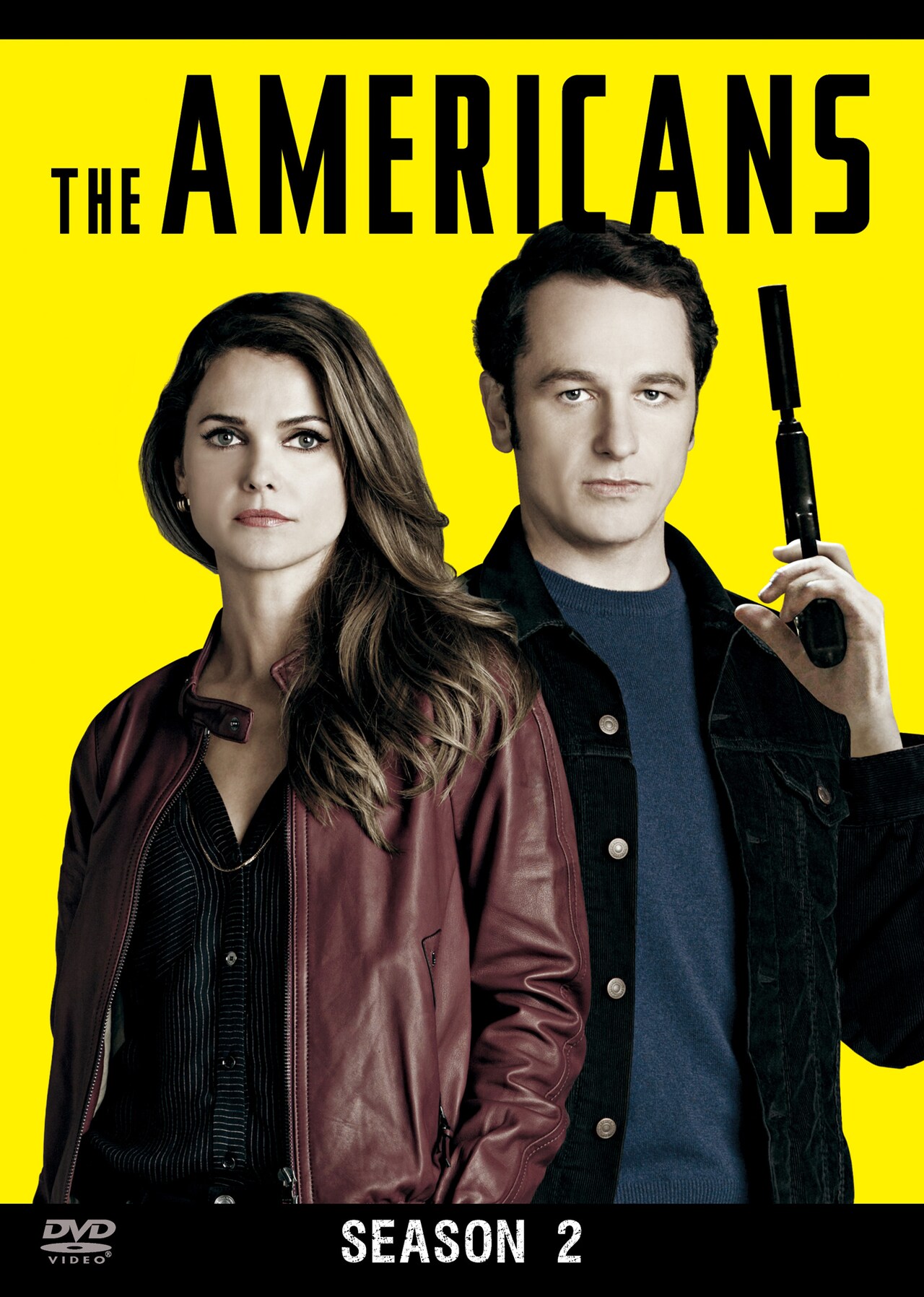 「ジ・アメリカンズ 極秘潜入スパイ」シーズン2のDVDジャケット。