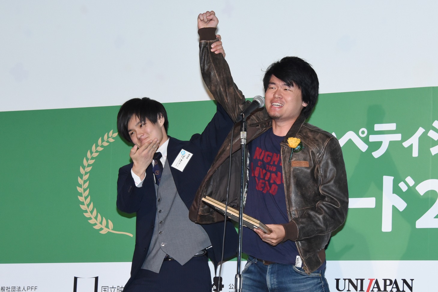 左から茶谷優太、中元雄。