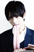 藤田富扮する垢舐め。