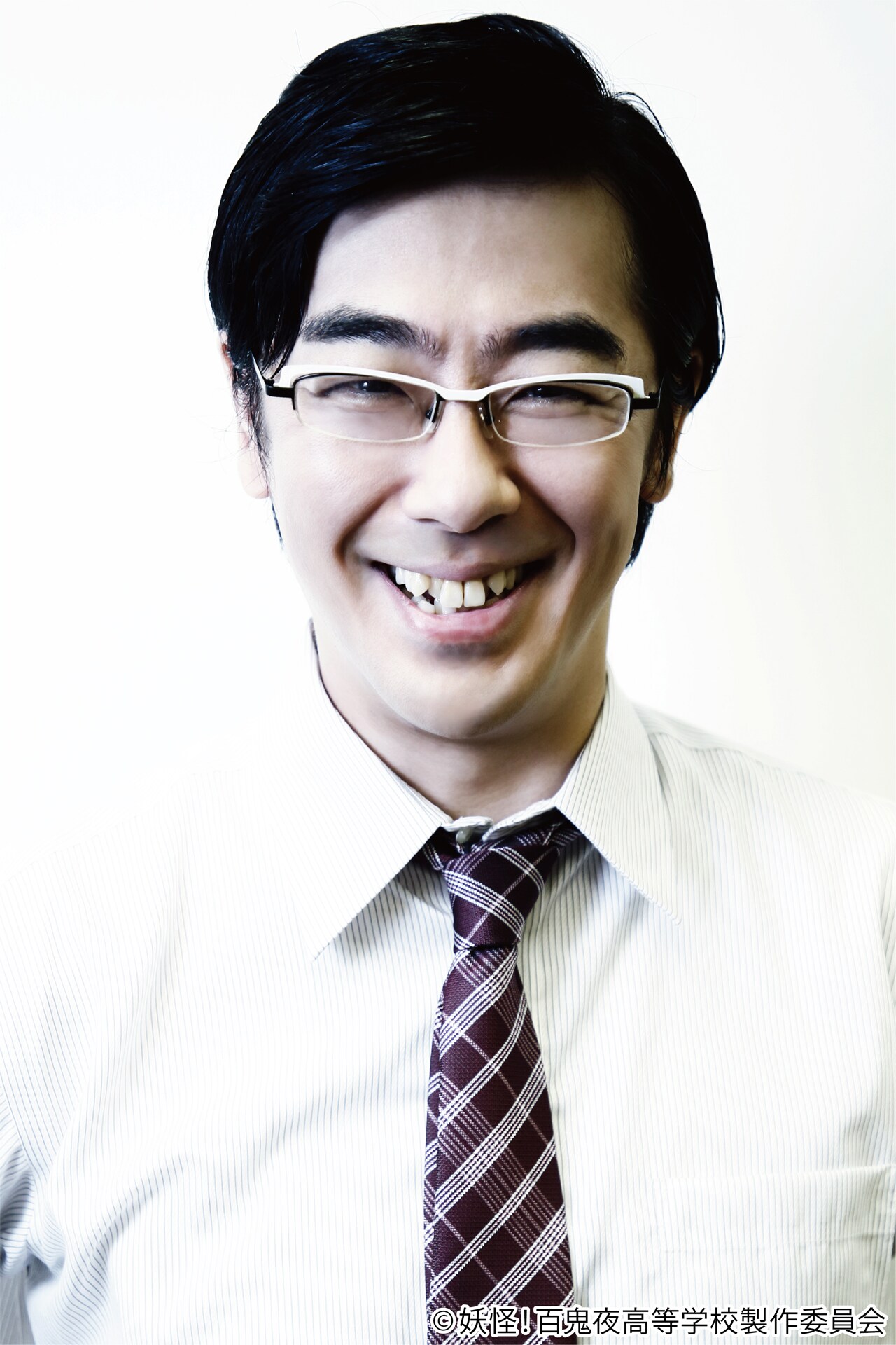 ろくろ首役の豊本明長。