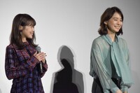 「コーヒーが冷めないうちに」初日舞台挨拶の様子。