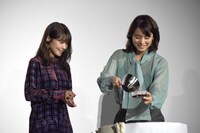 「コーヒーが冷めないうちに」初日舞台挨拶の様子。