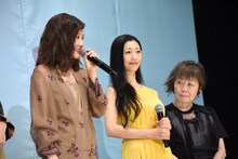 左から前田敦子、壇蜜、筒井ともみ。