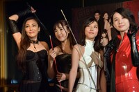 「私の奴隷になりなさい第2章 ご主人様と呼ばせてください」「私の奴隷になりなさい第3章 おまえ次第」公開直前イベントの様子。