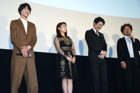 「旅猫リポート」完成記念プレミア試写会の様子。