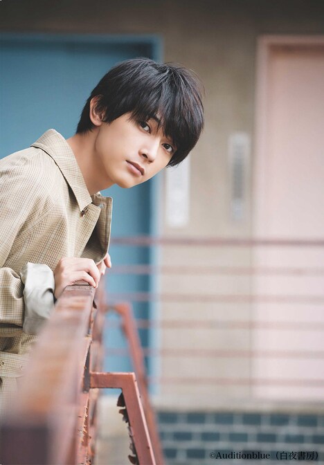 Audition blue11月号の中面。