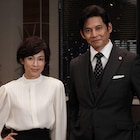 織田裕二と“戦友”鈴木保奈美の2ショット解禁、ドラマ「SUITS」で27年ぶり共演