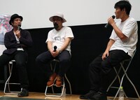 左から吉田恵輔、山下敦弘、松江哲明。