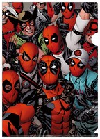 G賞のクリアファイルセットの一例。