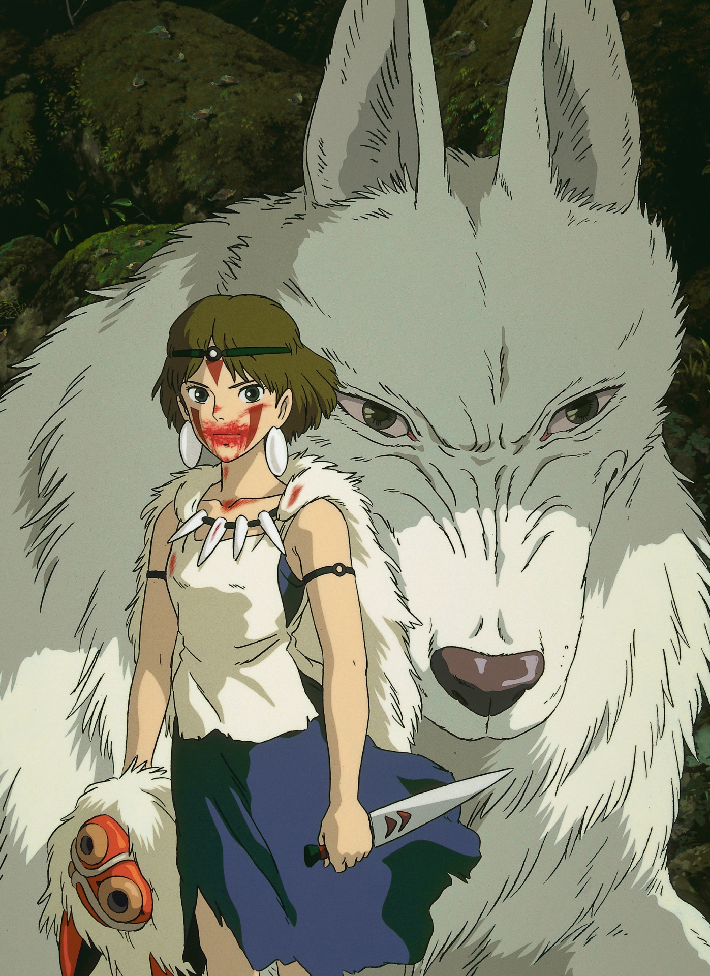 「もののけ姫」ビジュアル(c)1997 Studio Ghibli・ND