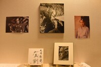 メモリアルコーナーの様子。