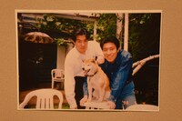 メモリアルコーナーの様子。