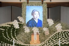 樹木希林の祭壇。