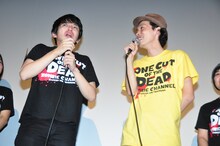 左から曽我真臣、上田慎一郎。