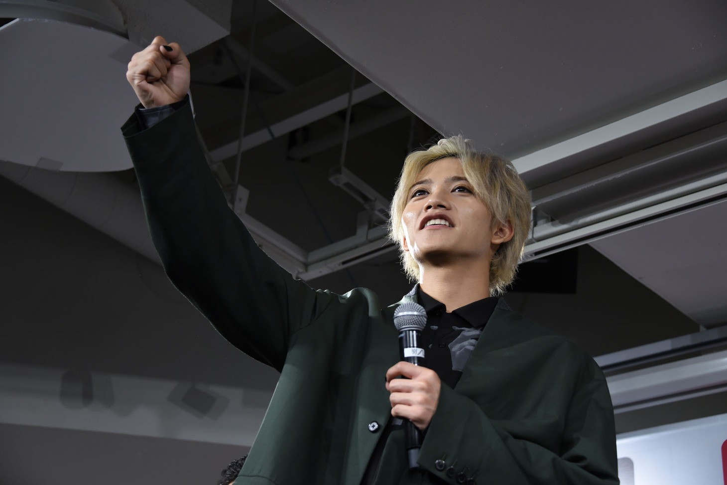 じゃんけん大会での藤田富。