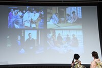 「日日是好日」特別試写会の様子。
