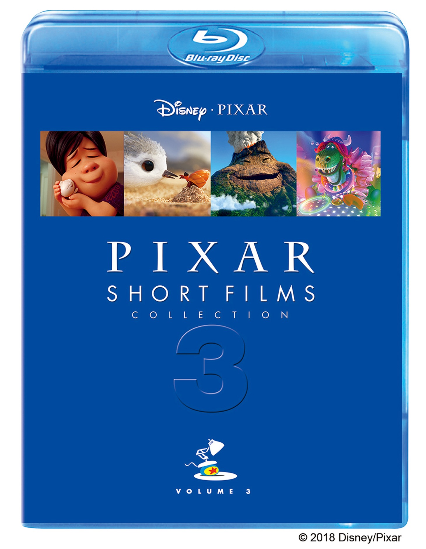 「ピクサー・ショート・フィルム Vol.3」Blu-rayジャケット